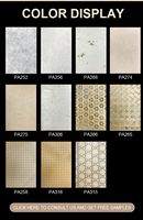 Panneaux muraux décoratifs en résine pour plafond de chambre d'hôtel, salon, intérieur moderne, design effet glace craquelée, planches en plastique durables