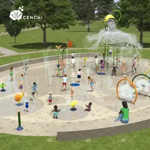 Cenchi Splash Park Public Water Playground Outdoor Aqua Splash Pad Children And Amusement Theme Park Equipment