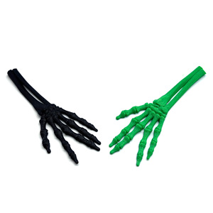 Décoration de Halloween : Main de squelette crâne, accessoires de décoration d'Halloween effrayants, jouet main fantôme en plastique imprimé en 3D - Product Image 3