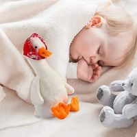 Personnalisé oie cygne en peluche canard animaux en peluche oie blanche peluches jouet cadeaux pour enfants garçons filles poupée mignonne