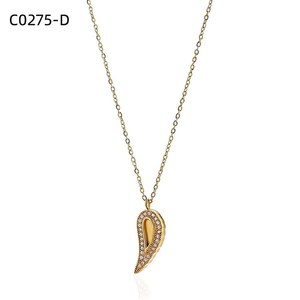 สร้อยคอแฟชั่น DE ซิร์โคเนีย C0275 สำหรับผู้หญิงเครื่องประดับคุณภาพสูง - Product Image 2