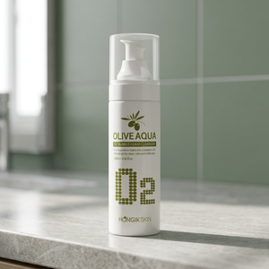 Hongikskin Olive Aqua O2 Limpiador de espuma de burbujas para belleza y cuidado personal - Product Image 3