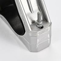 Support de câble en aluminium de type boulon série JGP, support de câble haute tension à trois conducteurs avec coussin en caoutchouc, fournitures électriques