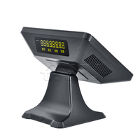 Terminal POS Táctil de Pantalla Única JSJ JSJ65, Procesador Intel I3, Sistema Operativo Windows/Android/Linux, Pantalla de 15 Pulgadas, Bluetooth/Wi-Fi