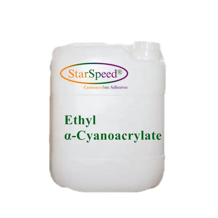 Ethyl cyanoacrylate trong 25kg trống đóng gói cyanoacrylate dính số lượng lớn siêu keo 502