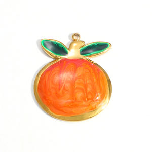 Dijes de Acero Inoxidable con Forma de Frutas, Mariposas, Libélulas, Corazones y Flores, Accesorios para Joyería DIY, Regalo Unisex, Origen Yiwu - Product Image 3