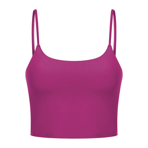 OEM Sportswear Logo personalizzato nuovo arrivo donne Yoga reggiseno senza schienale imbottito reggiseno da allenamento Fitness donne Sexy reggiseno sportivo - Product Image 6