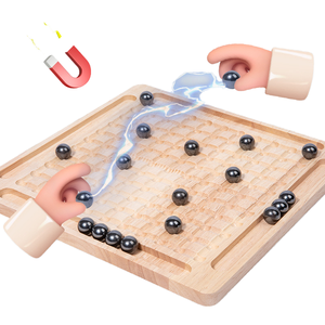 Многофункциональная деревянная Боевая шахматы, обучающая и веселая настольная игра для детей, родителей, развитие логического мышления - Product Image 1