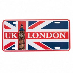 Placa de Matrícula de Metal Personalizada Barata con Número de Coche en Relieve - Product Image 5