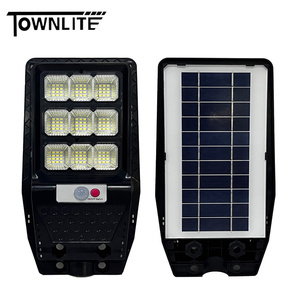 Tout-en-un 100w 200w intégré solaire led lampadaire mouvement télécommande pour route campagne jardin lumière - Product Image 5