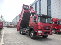 Camion benne HOWO 6x4 robuste en promotion avec longue durée de vie pour le transport de minerai et de gravier