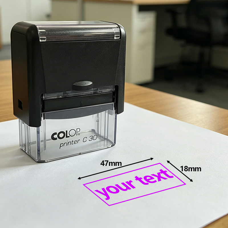 C30-Black casing-Purple ink