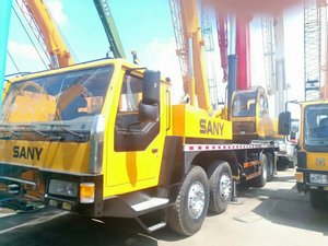 Camión grúa usada SANY 55ton / SANY STC55 Camión grúa buenas condiciones de trabajo - Product Image 2