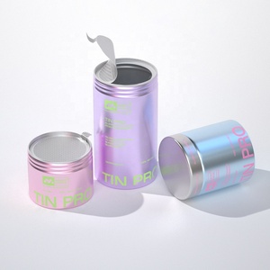Customized Aluminum Pill Jar for Women's Health Products Portable Glossy Aluminum Tin Supplement Packaging - Product Image 5