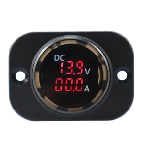 2 trong <span class=keywords><strong>1</strong></span> vòng kỹ thuật số Vôn kế + Ampe kế với Mini Bảng điều chỉnh Vôn kế Ampe kế Volt và amp kỹ thuật số mét cho xe - Product Image 1