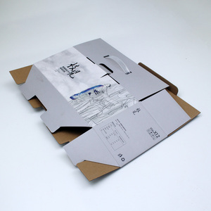 Bán Buôn Bền Vững Tùy Chỉnh In Có Thể Gập Lại Sóng Mang Hộp Vali Hộp Với Xử Lý Cho Đồ Uống/Đồ Ăn Nhẹ - Product Image 6