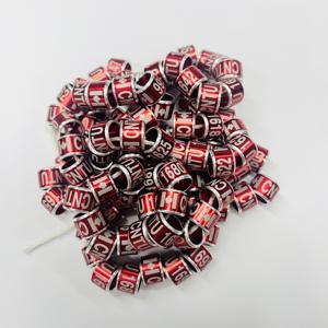 Anello di uccelli di piccione fasce per piedi di piccione canarino Tag fornitore della cina eccellente belgio Racing // b - Product Image 1