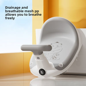 Siège de bain pour bébé Summer Infants en TPE, support assis/allongé, détection intelligente de la température, antidérapant, pour nouveau-né, nourrisson et tout-petit - Product Image 6