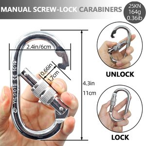 Cadenas de conexión tipo margarita para hamaca de yoga aéreo, cuerda para columpio de yoga, correas de extensión para trapeze colgante, cadena de conexión tipo margarita para escalada - Product Image 2
