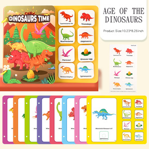 Libro di Attività Silenzioso per Bambini GF, Riutilizzabile e Resistente agli Strappi, Libro Educativo Fai-da-Te per l'Apprendimento Precoce di Neonati e Bambini in Età Prescolare - Product Image 6
