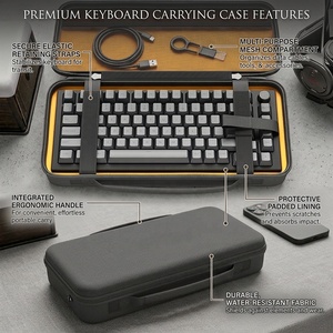 Étui de transport rigide étanche personnalisé en EVA pour claviers <span class=keywords><strong>GMMK</strong></span> <span class=keywords><strong>PRO</strong></span> et 75% - Product Image 3