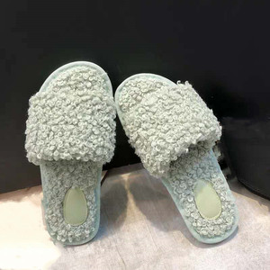 Miễn Phí Vận Chuyển Phụ Nữ Phổ Biến Thỏ Fluffy Mùa Xuân Mùa Hè Ngoài Trời Dép Lông Sang Trọng - Product Image 2