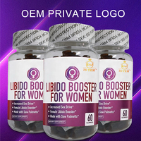 Booster de libido pour femmes Gummies Vegan à base de pectine Gummy Prévenir la perte de cheveux Supplément à base de plantes