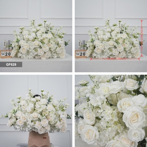 <span class=keywords><strong>Ramo</strong></span> de Flores Artificiales de Alta Calidad, <span class=keywords><strong>Rosas</strong></span> <span class=keywords><strong>Blancas</strong></span> Realistas al Tacto, Camino de Flores para Ceremonia de Boda, Letrero de Bienvenida Decorativo, <span class=keywords><strong>Ramo</strong></span> de Flores Artificiales - Product Image 3