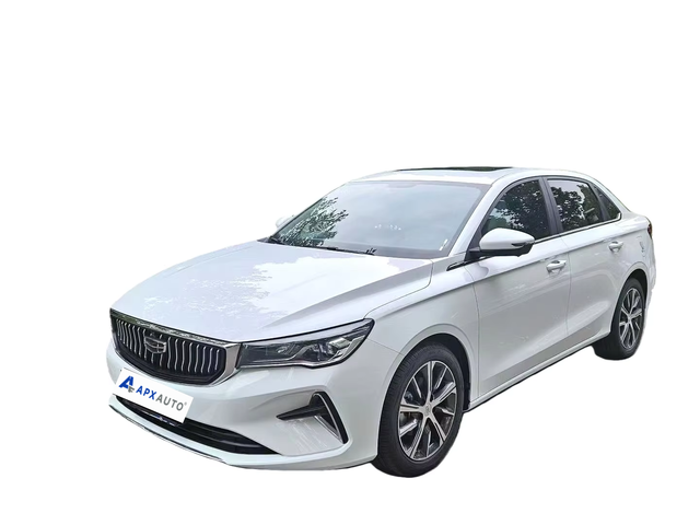 2024 Geely Emgrand 1.5L Gasoline Sedan Automatic Left Steering Leather Used Car R16 2024 Sunroof Best-Selling
