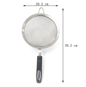 <span class=keywords><strong>Passoire</strong></span> de cuisine en acier inoxydable à mailles fines, <span class=keywords><strong>grande</strong></span> <span class=keywords><strong>passoire</strong></span> à mailles fines - Product Image 6