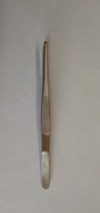 Pinces à tissus de qualité supérieure, pinces à pansements en coton, à bout arrondi, 15 cm – Instrument chirurgical en acier inoxydable, certifié CE ISO, personnalisation OEM - Product Image 2