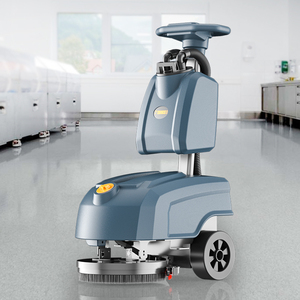 Mini Portable <b>Walk</b> Behind Floor Scrubber Drier Hand Held Washing <b>Machine</b> for Office - Product Image 4