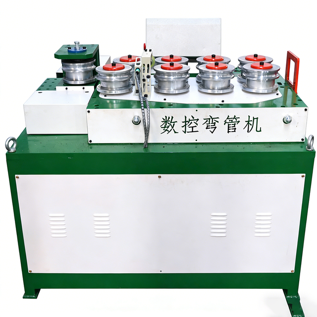 Iron Pipe Bending Fully Automatic CNC Steel Pipe Plate Tube Bender Greenhouse Frame Press Steel square Tube Bending Machine