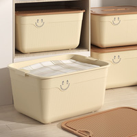 Boîte de rangement de bureau, organiseur de collations et de fournitures diverses, panier à fruits portable en plastique multi-usage à 6 compartiments, rectangulaire avec couvercle pour chambre