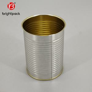 Barattolo di latta fabbricazione commercio all'ingrosso di grado alimentare Pomodoro pasta di metallo vuoto barattolo di latta con coperchio easy open per il cibo di imballaggio in scatola cibo - Product Image 6