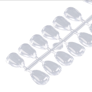 การ์ดแสดงปลายเล็บแบบใสสำหรับฝึกทำเล็บเจลสี - Product Image 5
