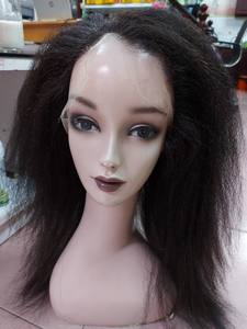 Cabello humano virgen rizado birmano vietnamita sin pegamento 360 HD completo para cierre Frontal de encaje fabricante de estándares internacionales - Product Image 4