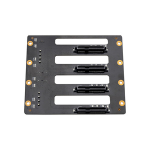 Server Backplane Chassis Accessories SATA Connector 4 Bay <b>Hard</b> <b>Drive</b> Interface Board Circuit Board - Product Image 1