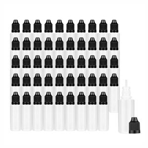 Botella de <span class=keywords><strong>polietileno</strong></span> translúcido a prueba de niños, tapón resistente a niños, cuentagotas de LDPE de laboratorio con punta larga y fina, 10ml - Product Image 2