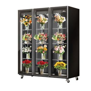 Refrigerador Exhibidor <span class=keywords><strong>para</strong></span> Floristería con Puerta de Vidrio, Tipo Abierto, Enfriador con Ventilador <span class=keywords><strong>para</strong></span> Climas Cálidos - Product Image 6