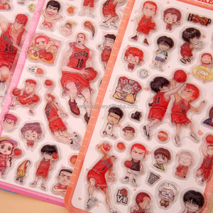 Autocollants en époxy transparents et imperméables de style Q-version, idéaux pour la décoration de journaux et de fournitures scolaires pour enfants (vente en gros) - Product Image 6