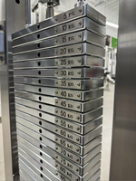 Rack à poulies multifonctionnel commercial, équipement d'exercice avec poids libres, grand rack à squats, cage à oiseaux volante, multigym, machine Smith