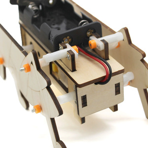 Kit de Ciencia Jumping Grasshopper 1, Modelo de Madera, Juguete Educativo a Pilas para Niños de 7 a 9 Años, Aprendizaje STEM DIY - Product Image 4