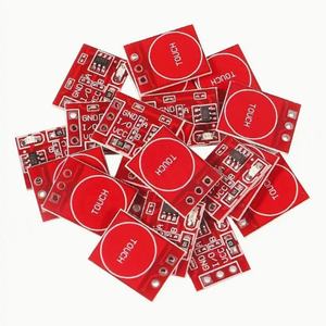 Module de capteur tactile TTP223, interrupteur capacitif à bouton-poussoir autobloquant, transformation monocanal - Product Image 2