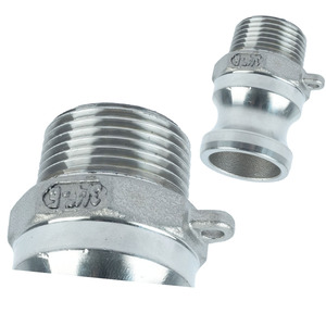 Raccordi di Precisione CNC Personalizzati Yod, Adattatori da 1/2 a 2 Pollici per Tubazioni <span class=keywords><strong>Gas</strong></span>, Accoppiamento Rapido Maschio NPT con Filettatura Camlock - Product Image 3