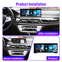 Radio para Auto con Sistema Linux de 12.3 Pulgadas para BMW Serie 7 2016 2017 2018 2019, Sistema EVO, Reproductor Multimedia, Navegación GPS, Carplay Inalámbrico