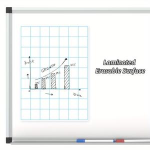 Pizarra Blanca de Gran Tamaño Más Vendida, Pizarra Laminada Borrable con Imán para Refrigeradores, Juego de Póster Magnético de Aluminio - Product Image 5