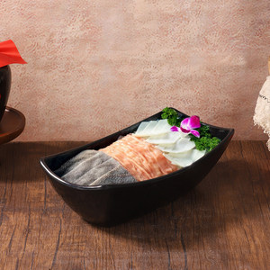 Plato de Hielo Seco Mountain Breeze Hot Pot con Tripa, Tres Delicias Crujientes, Plato en Forma de Barco, Hot Pot de Autoservicio - Product Image 3