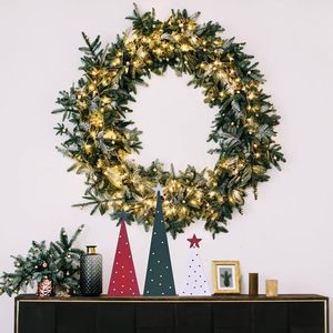 <b>Christmas</b> <b>Tree</b> Desktop Ornament Miniature Wooden Decoration Triangle Shape <b>Table</b> Centerpiece Rustic Farmhouse Style - Product Image 2