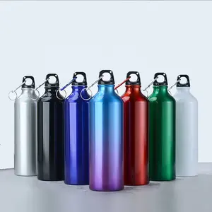 Bouteille d'eau en aluminium pour sport, à personnaliser en métal, ml, bouteille d'eau en aluminium pour sport